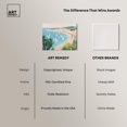 thumbnail image 6 of Preppy Sailboats in the Beach Canvas Trendy Coastal Art by Art Remedy, Gallery Wrapped, 45" x 36", 6 of 7