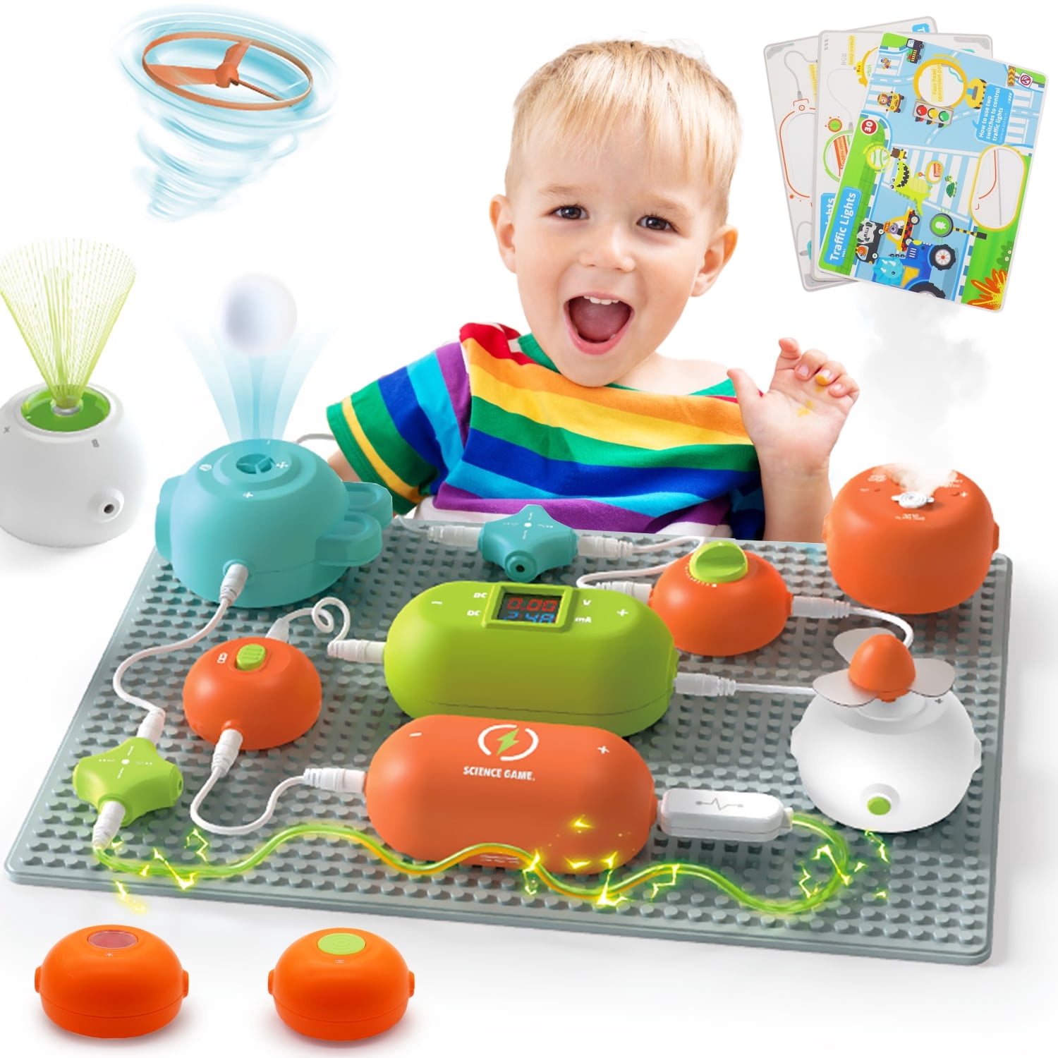 Ada Twist Scientist On-The-Go Lab Set, 21-Piece Science Kit, STEM