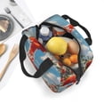 thumbnail image 4 of Lsque Tomato Field Bottle Pattern Lunch Bag Women/Men Insulated Lunch Box,Small Leakproof Cooler Food Lunch Containers Reusable High Capacity Lunch Tote Bags, 4 of 6