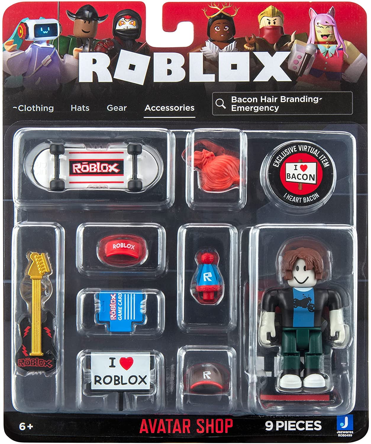 ROBLOX Avatar Shop Action Figure Set of 6 New