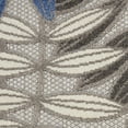 thumbnail image 6 of Nourison Aloha Indoor/Outdoor Grey/Blue 5'3" x 7'5" Area Rug, (5x7), 6 of 14