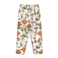 thumbnail image 5 of Disketp Mushrooms Print Women'S Comfy Pajama Pants Casual Drawstring Palazzo Lounge Wide Leg Pants, 5 of 9