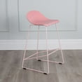 thumbnail image 1 of Tabouret de Comptoir Escape à Base Moderne en Plastique et Métal de Qualité Contractuelle (Ensemble de 2), 1 of 3
