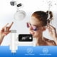 thumbnail image 4 of Termómetro de cabezal de ducha LED Bebé Agua Temperatura Medidor 1/2 pulgada Fahrenheit / Celsius Accesorio de calibre operado por batería ajustable Inevent HA012231-00B, 4 of 7