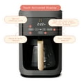 thumbnail image 4 of Beautiful 14-Cup Programmable Drip Coffee Maker with Touch-Activated Display, Oyster Grey by Drew Barrymore, 4 of 11