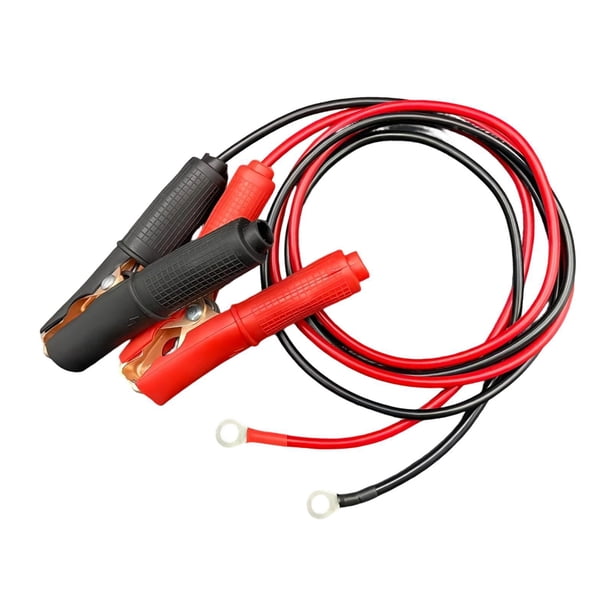 Cables de arranque, cables de arranque de emergencia con enchufe universal, pinzas de de repuesto y abrazaderas de batería para vehículos