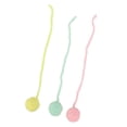 thumbnail image 4 of Pelotas de peluche para gatitos, 3 piezas de pelotas de peluche para gatos, juguetes interactivos para gatos optimizados para la excelencia, 4 of 8