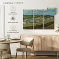thumbnail image 5 of Elephant Stock Peach Trees In Blossom Wall Art - Horizontal Multi Panel Canvas - Living Room Wall Decor - Nature Multi Panel - Blue And Beige Decor By Vincent Van Gogh - 33" x 20", 5 of 8