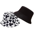 thumbnail image 4 of Malaxlx Sombrero unisex para playa, sombrero de sol, sombrero de pesca estético para hombres, mujeres, adolescentes, reversible de doble cara, 4 of 5