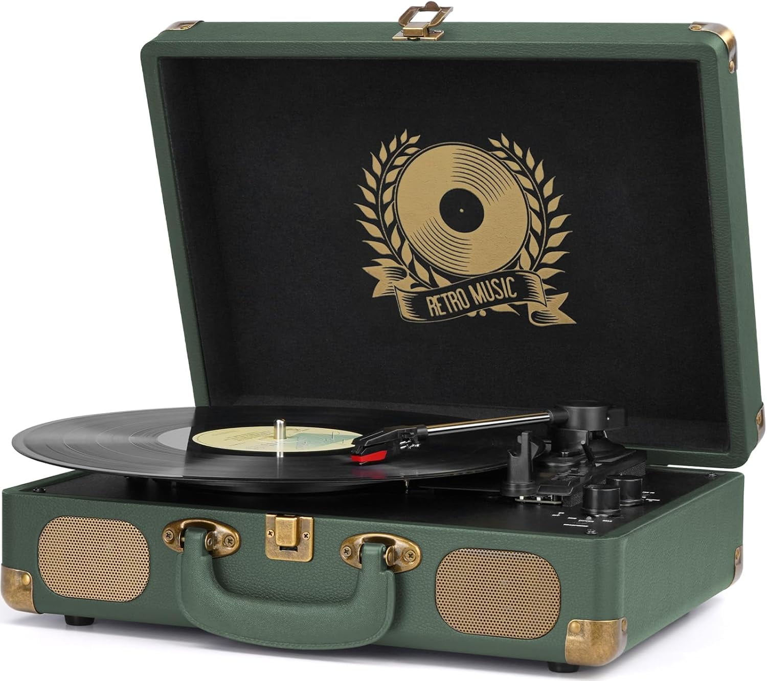 turntablerocker classic 2LP オリジナル盤 Crosley Cruiser Plus Vinyl Record Player with Speakers and