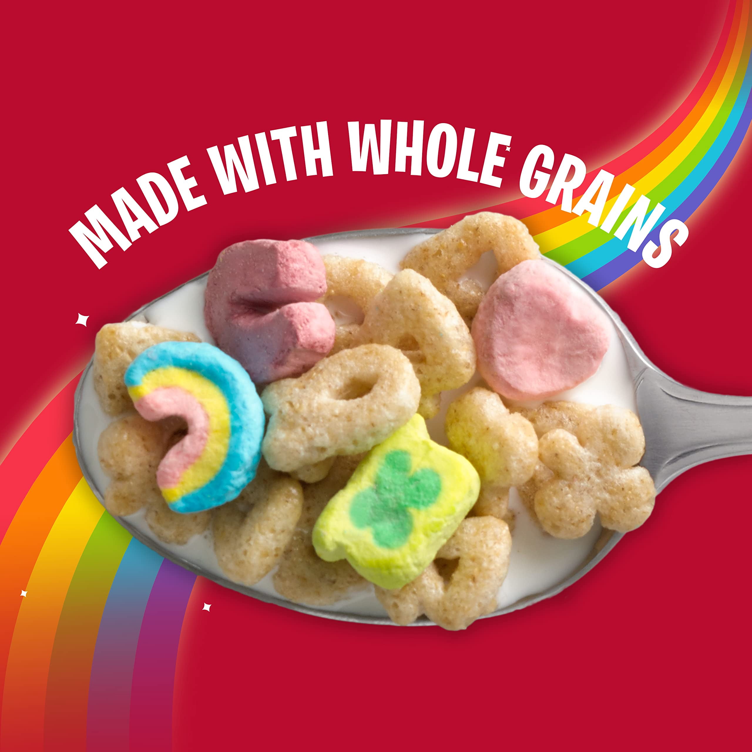 Lucky Charms Breakfast Cereal 18.6 oz (Pack of 14)