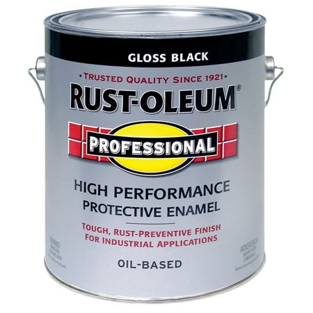 RUST-OLEUM 242253 Professional Gallon Black Gloss Finish