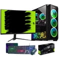 thumbnail image 2 of Gaming PC Tower ~ Intel Core i7 Processor, 32GB DDR4 RAM, 512GB SSD, Geforce GTX 1660 Super 6GB, 24 inch Curved Gaming Monitor Windows 11 Pro, WiFi, 2 of 8