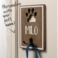 thumbnail image 5 of (3 pack) Plaid Unfinished Wood Surfaces Pet Leash Holder, 6" x 8", 5 of 9
