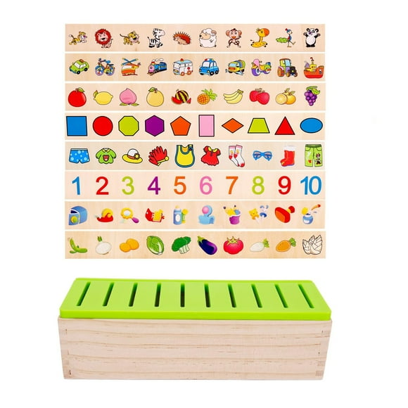 Hearth & Gear Wooden Montessori Toys For Toddlers 1+ 2 3 4 Year Old Color Shape Matching Sorting Preschool Learning Activities Sensory Puzzles For Toddlers 1 3 Boys Girls Birthday Counters for Kids
