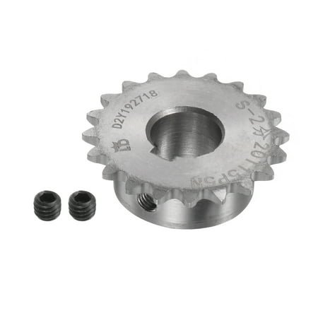 

B Type Roller Chain Sprocket 20 Teeth 15mm Bore Stainless Steel Motor Gear