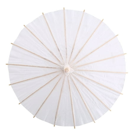 Tiny Paper Umbrellas HERCHR White Color Paper Decorative Umbrella Parasol Wedding Bridal Party Decor Photo Cosplay Prop, Paper Umbrella Decor, Paper Umbrella Parasol ()