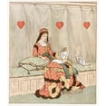 thumbnail image 3 of Randolph Caldecott 15x17 Black Modern Framed Museum Art Print Titled - The Queen of Hearts Pl 2 (1887), 3 of 5