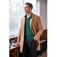 thumbnail image 5 of COOFANDY Mens Slim Fit 1/4 Zip Up Mock Neck Polo Sweater Casual Long Sleeve Sweater Pullover Sweaters, 5 of 6