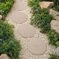 thumbnail image 4 of Round Imitation Stepping Paver Non Slip Decorative Walkway Stone for Garden Grass Yard Pathway Backyard Front Yard Outdoor Landscaping Floor Decor, 4 of 6