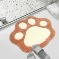 thumbnail image 5 of Mouliraty Foot Modeling Dog Paw Bathroom Absorbent Mat Door Mat Household Door Bedroom Mat, 5 of 5