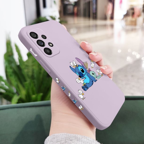 Funda De Teléfono Monster Dolls Para Samsung Galaxy A54 A34 A24 A14 A04 A04S A04E 4G 5G Con Patrón Lateral De Silicona Líquida Gao Jiahui unisex