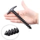 thumbnail image 4 of 10 estacas negras para tienda de campaña de 14,5 cm para el suelo de la jungla, 4 of 5