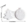 thumbnail image 3 of 1PCS Christmas Tree Silicone Molds Set, Festive Star & Heart Ornament Molds for DIY Holiday Crafts and Plaster Casting, 3 of 5
