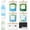 Natural, variant on 3+3 Pack Laundry Pods Containers & Dryer Sheet Holder & Laundry Detergent Dispenser, Laundry Room Organization and Storage Jars with Lids, Labels and Scoops for Scent Booster, Powder, Pods