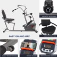 thumbnail image 2 of Sunny Health & Fitness Compact Performance Recumbent Bike with Dual Motion Arm Exercisers, Quick Adjust Seat & Exclusive SunnyFit App Enhanced Bluetooth Connectivity, 2 of 6