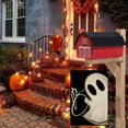 thumbnail image 4 of Ropa Temática de Halloween Bandera de Jardín A Doble Cara Decoración de Vacaciones Bandera de Jardín Bandera de en la Entrada No.34, 4 of 6