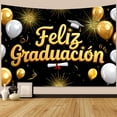 thumbnail image 6 of Class of 2026 Graduation Banner Backdrop, 2026 Graduation Party Decorations Congratulations Graduate Banner 78 x59 Inches Outdoor Decor Yard Signs for Celebration Party, 6 of 7