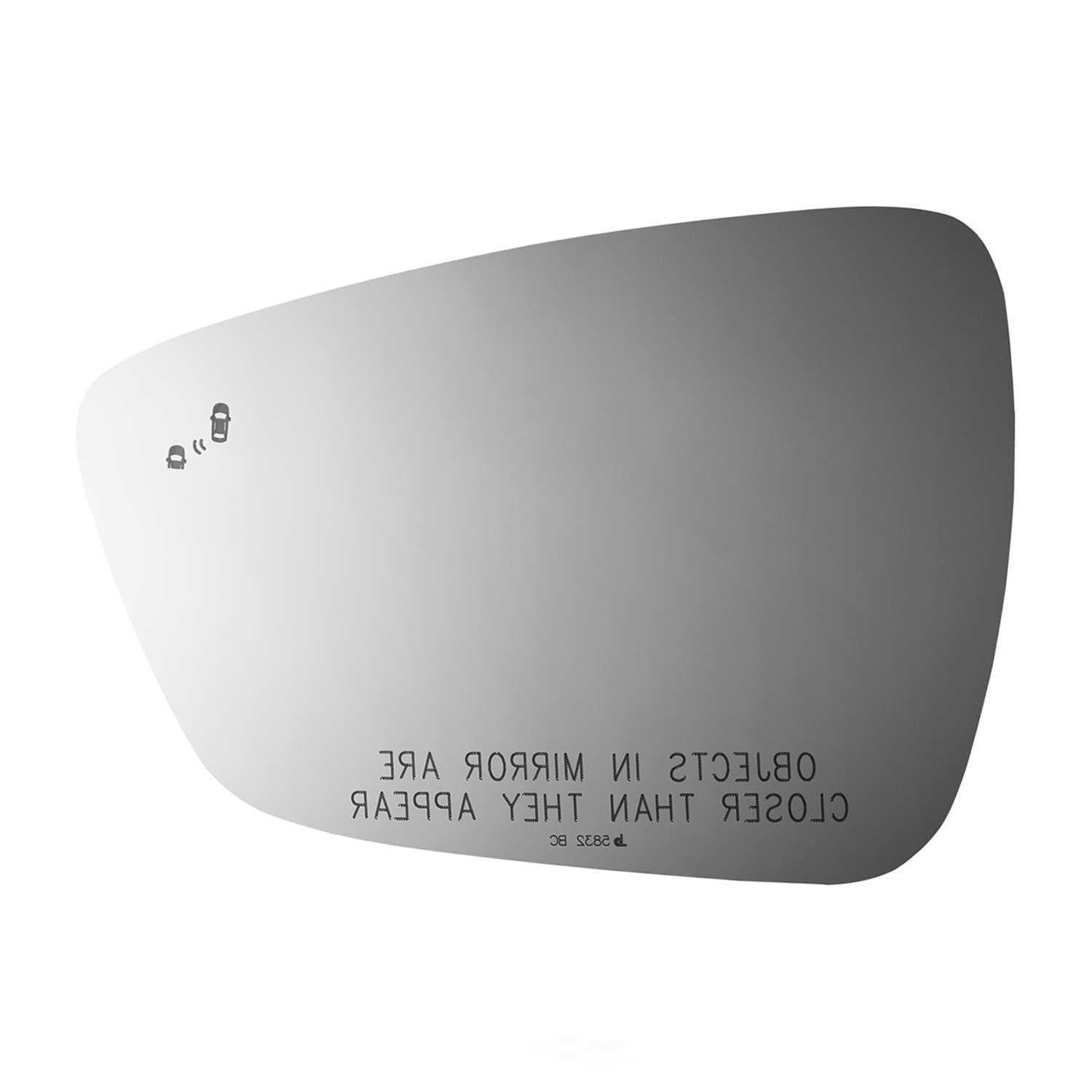 Burco 5832BC SIDE VIEW MIRROR W/BLIND SPOT