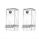 thumbnail image 1 of Alimentador Automático Transparente para Pájaros, Sin Ensuciar, Comedero Automático para Pájaros, Contenedor de Comida Transparente, Bebedero en Jaula, 1 of 8