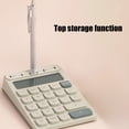 thumbnail image 3 of sruoe Calculators, 12 Digits Large Display, Basic Calculators, Handheld Desk Calculator, Pocket Calculator, Standard Function Calculator for Office, Home, Learen, Business Use, 3 of 5