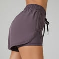 thumbnail image 5 of Comfy Shorts for Women, Athletic Shorts for Women,Women's Comfortable High Waisted Athletic Shorts with Pockets for Sports Yoga Running Gym Outdoor Activities, 5 of 9