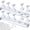 White, variant on 2 Set Nail Stand for Painting Press Nail Holder Acrylic Magnetic Tips Training Fingernail Display Stands DIY Crystal Holders and 96 Pieces White Reusable Adhesive Putty(White)