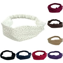 Wide Non Slip Headbands for Women Sports Yoga Running Thick Sweat Wicking Hair Bands