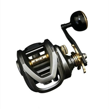 5+1Bb Sea Fishing Reel Braking Force 15 Kg Boat Wheel 7.0: Bait Casting Right Hand