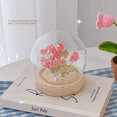 thumbnail image 4 of Luz de noche con forma de tulipán LED, luz de simulación de flores para dormitorio, luz para dormir, regalo de cumpleaños de Tanabata, luz de ambiente con flores para niña, 4 of 5