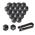 thumbnail image 1 of 20 tapas para tuercas de rueda, tapas universales para tuercas de neumáticos de coche de 17 mm/cubierta de perno, perno hexagonal de plástico para neumáticos con herramienta de extracción (n, 1 of 5