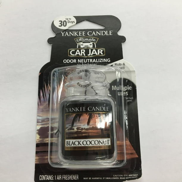 American Home Yankee Candle Car Jar Ultimate Blk Cocnt