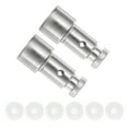 thumbnail image 1 of Unique Bargains 2 Pcs Float Valve Pressure Cooker Replacement Parts with 6 Pcs Sealer Gasket for 5/6QT Pressure Pot, Silver, 1 of 5