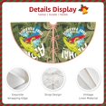thumbnail image 3 of Sikiie Surfing Dinosaur Nativity Christmas Tree Skirt, Jesus Christian Winter Holiday Tree Mat Decoration(30-48IN)30", 3 of 6