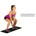 thumbnail image 5 of Squat Mat Knee Mat Squat Assist Trainer Pad for Glute Training & Weightlifting - Hip Thrust Pad for Squat, 5 of 5
