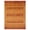 Orange, variant on Rugsotic Carpets Hand Knotted Wool Area Rug 8'x10' Brown Light Beige Contemporary Rectangle Indoor Rug for Living Room, Bedroom Antimicrobial L0C904