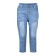 thumbnail image 4 of Puntoco Vaqueros De Mujer Slim Fit Denim Cropped Pantalones Vaqueros De Mujer Azul M, Regalo Para Mujer, 4 of 5