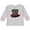 Athletic Heather, variant on Scrooge's Top Hat Bah Humbug Boys or Girls Long Sleeve Toddler T-Shirt