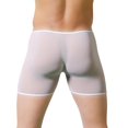 thumbnail image 3 of Jwputqe&nbsp;Mens Briefs,Boxer Briefs,Mens Underwear Briefs,Breathable,Fitted,Solid,Elastic Waist,Nylon,Spandex,White,Free Size, 3 of 3