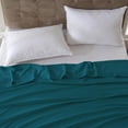 thumbnail image 7 of Full Flat Sheet Only 6 Pack, Durable Teal Top Bed Sheets Hypoallergenic Soft Brushed Microfiber Color-Coded Label, 81"x96", 7 of 7